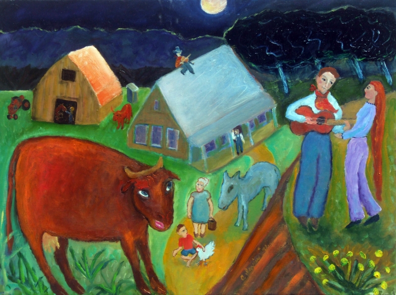 Farm Scene by artist Craig Irvin